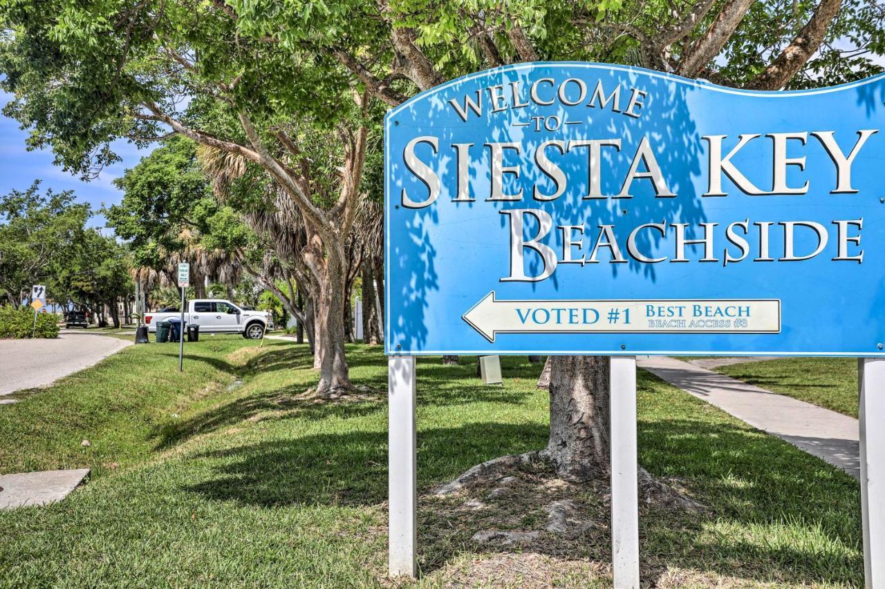 Siesta Key Village Studio On Canal Near Beach Sarasota Dış mekan fotoğraf